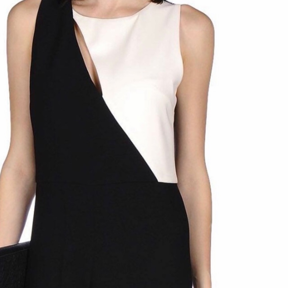 Hope Collection Elegant Black and White Women's Jumpsuit Size 44/8 US NEW - Picture 4 of 13